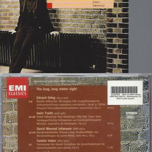 CD - Leif Ove Andsnes – The Long, Long Winter Night