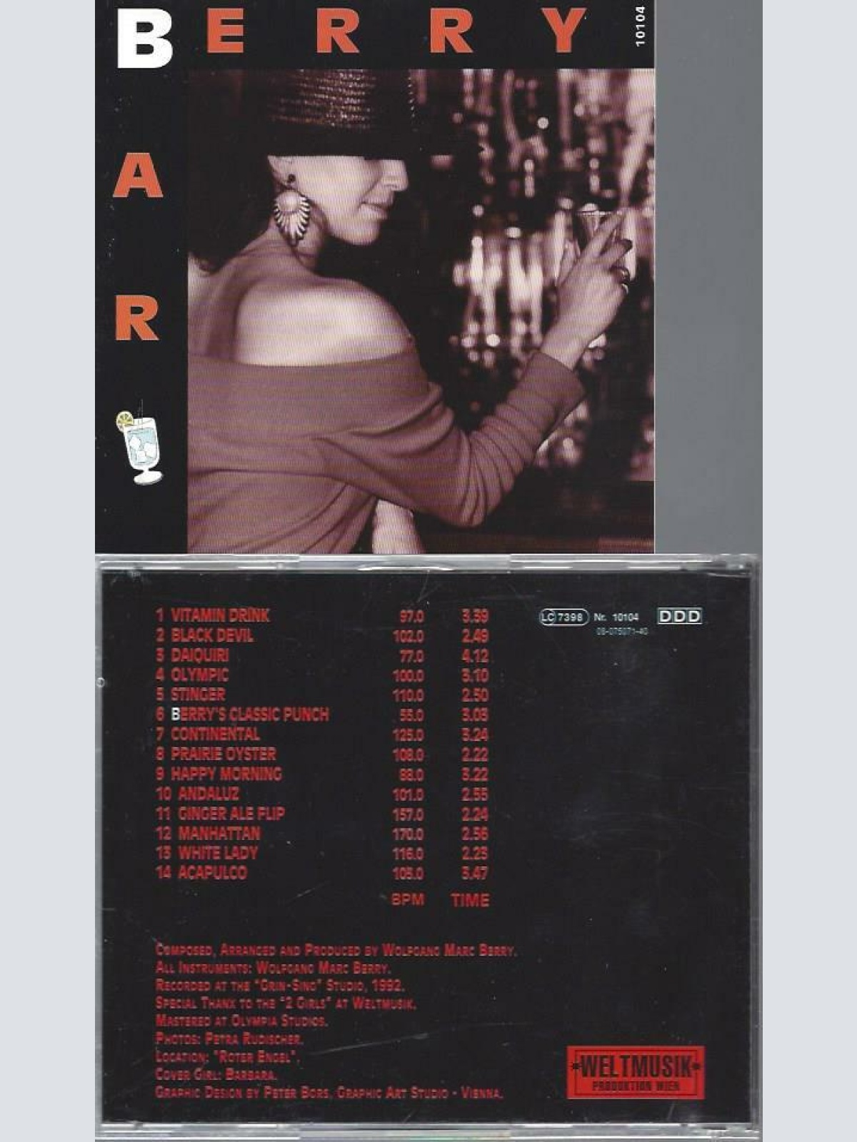 CD -- Marc Berry  Berry Bar