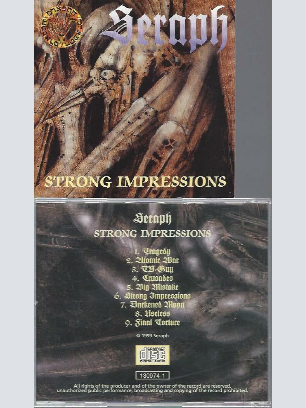 CD --  Seraph   – Strong Impressions