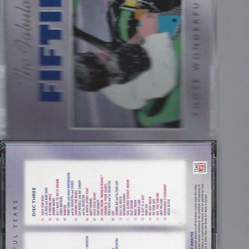 CD -- The Fabulous FIfties - Those Wonderful Years  // 3 CDs