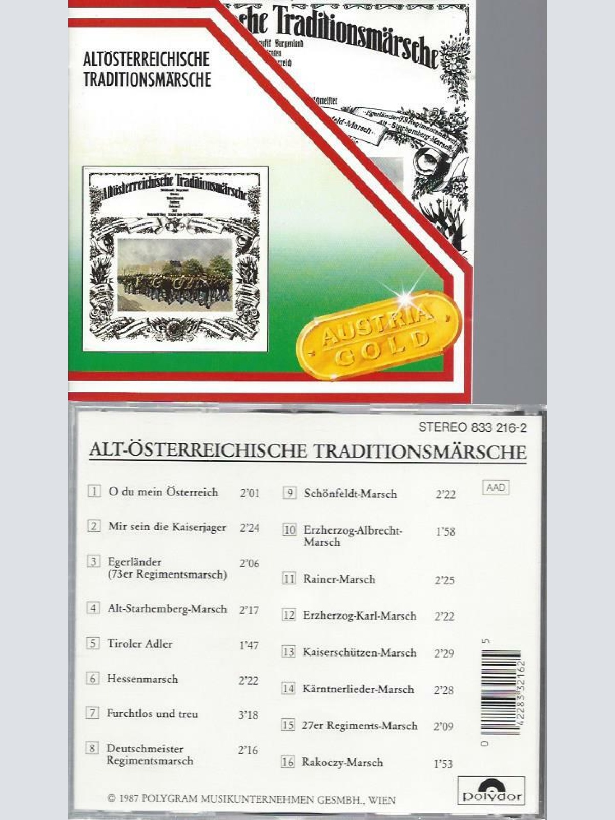 CD -Altösterreichische Traditionsmärsche