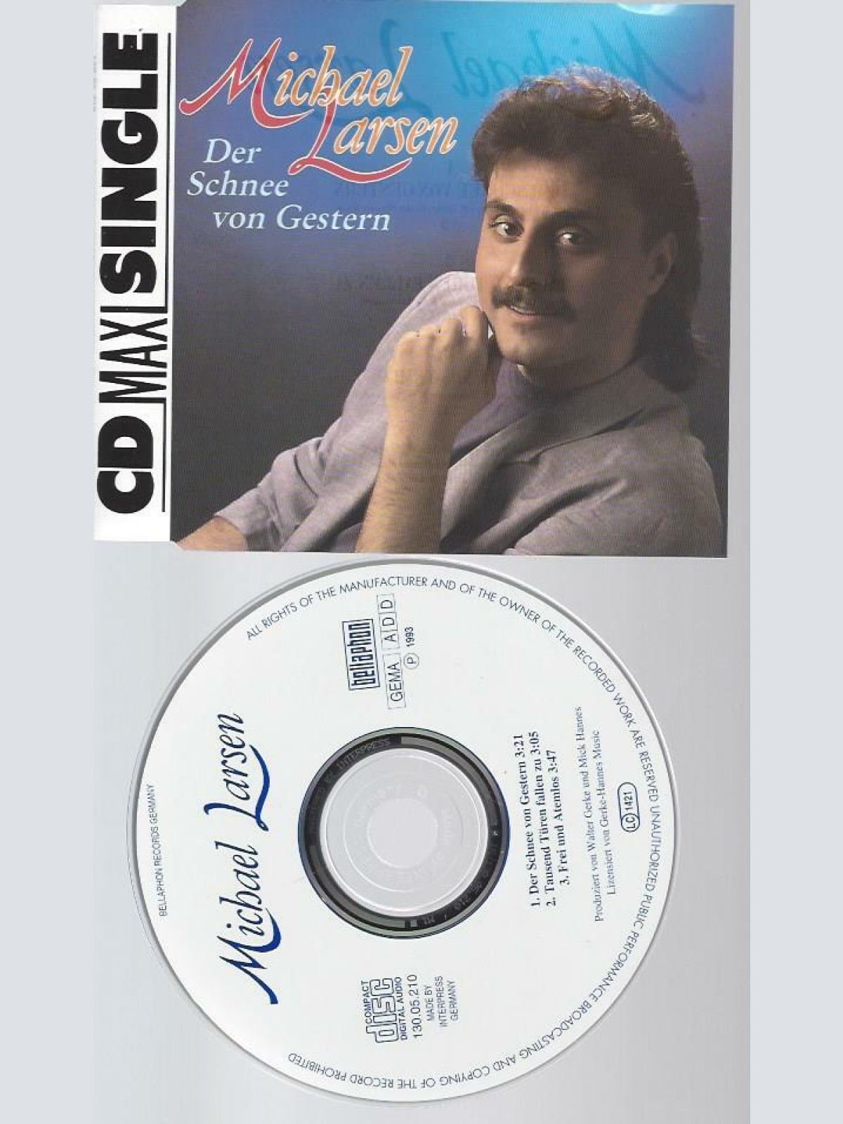 CD - Michael Larsen Der Schnee von Gestern