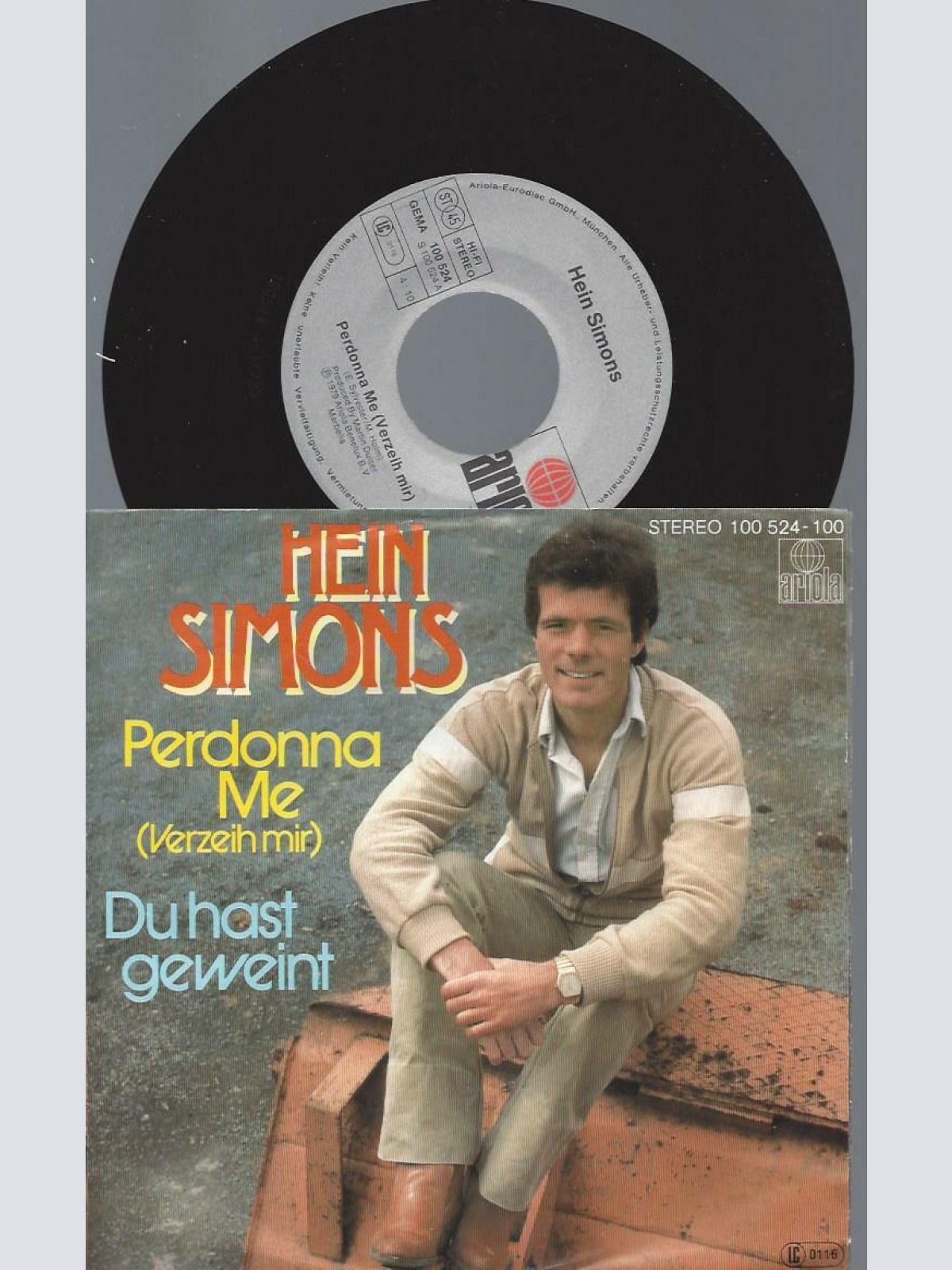 7"    Hein Simons  Perdonna Me