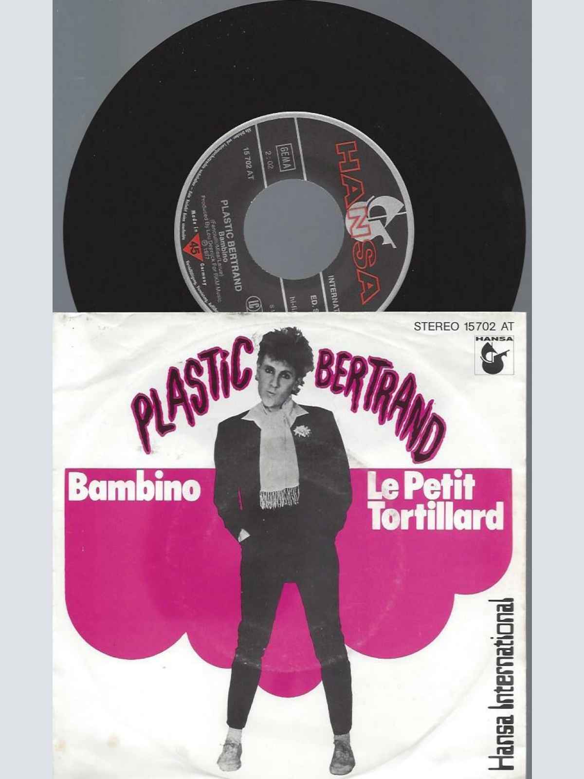 7"   Plastic Bertrand  Bambino