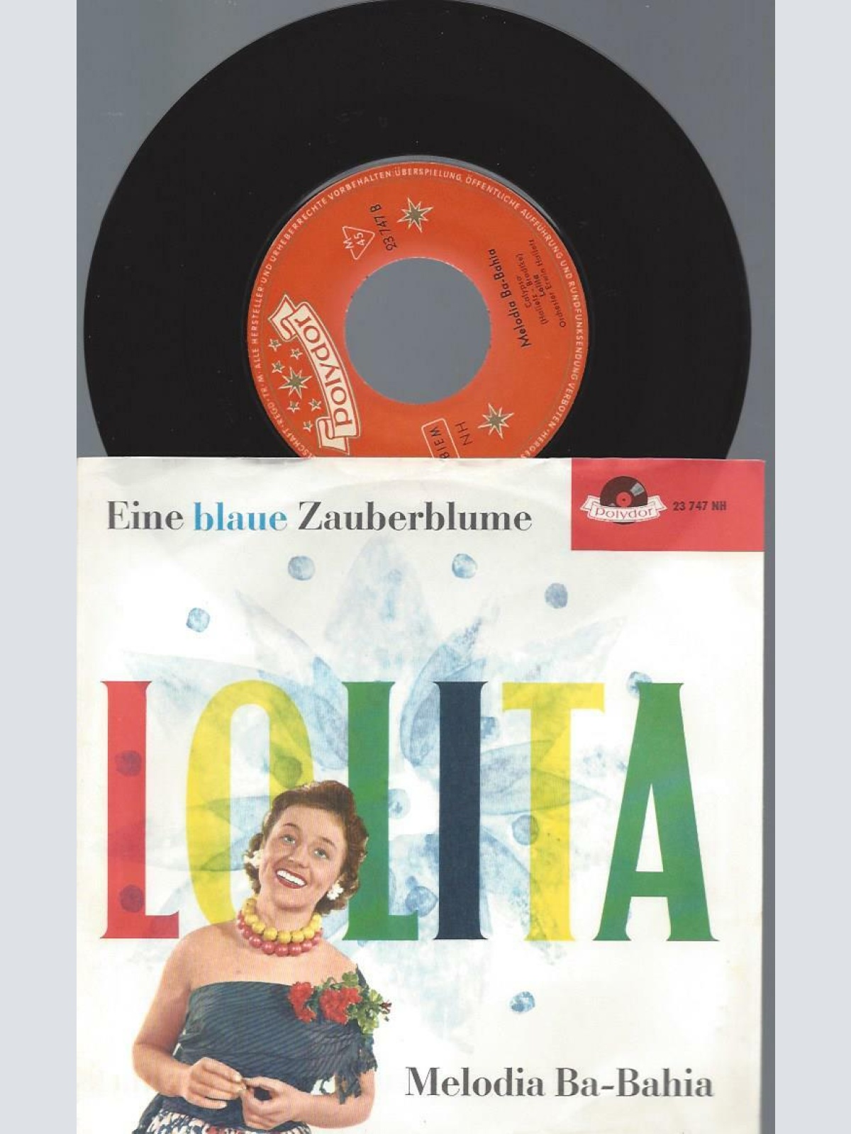 7"   Lolita  – Eine Blaue Zauberblume
