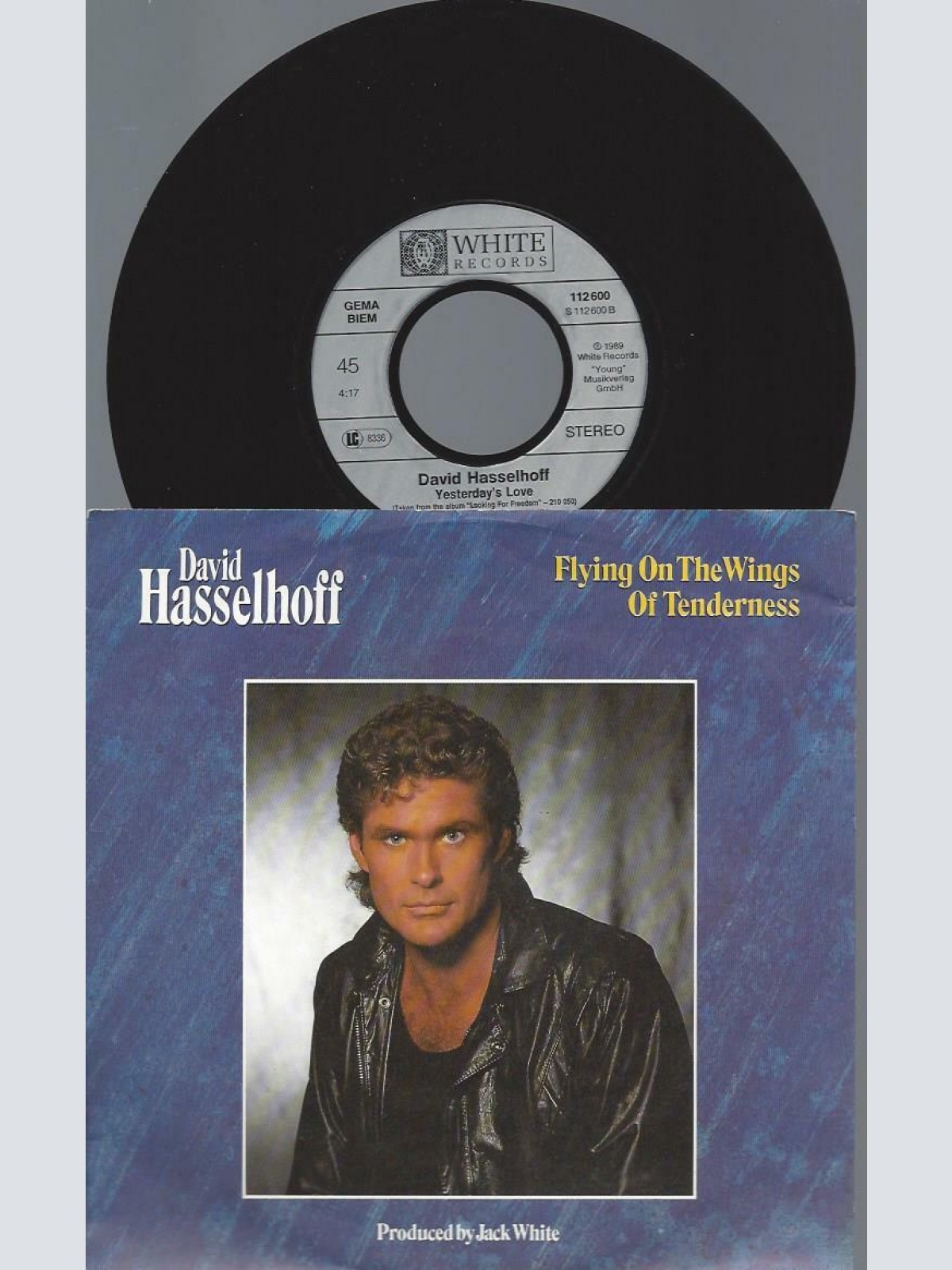 7"    David Hasselhoff – Flying On The Wings Of Tenderness