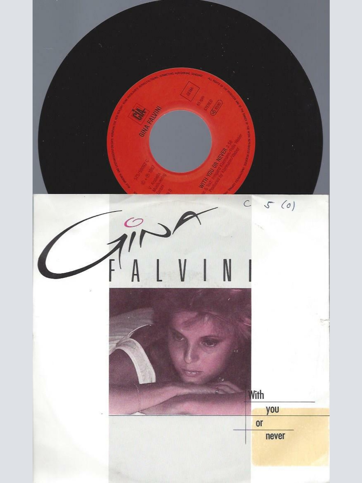 7"   Gina Falvini – Where Do You Go