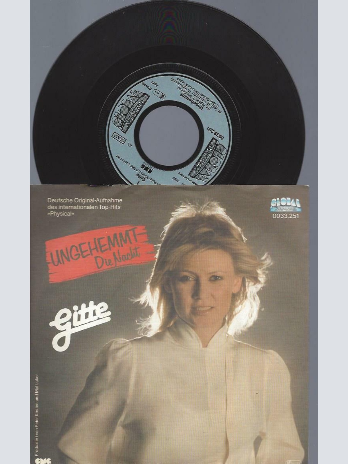 7"    Gitte  Ungehemmt
