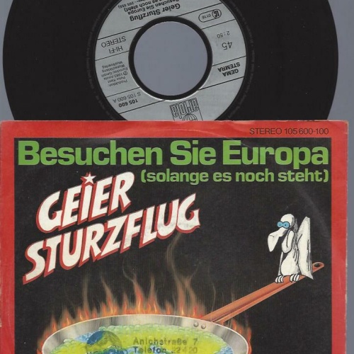 7"    Geier Sturzflug – Besuchen Sie Europa