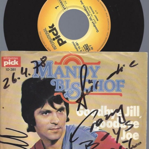 7"    Mandy Bischof – Goodbye Jill, Goodbye Joe  / signed