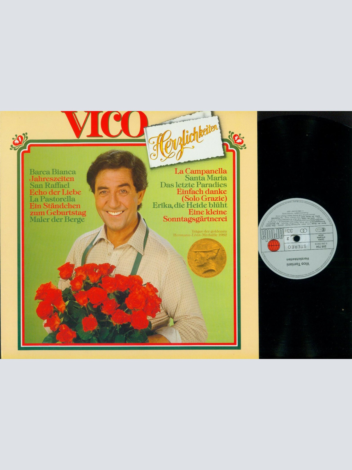 LP-- Vico Torriani  Herzlichkeiten