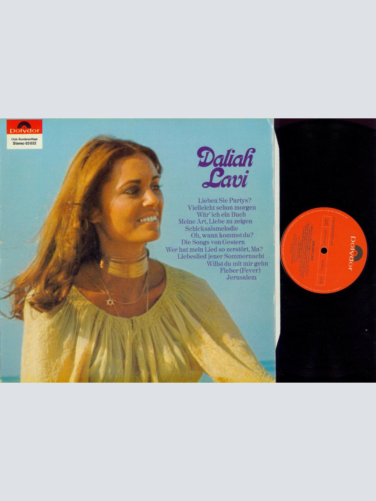 LP--  Daliah Lavi  Daliah Lavi  Club 63632 // AT