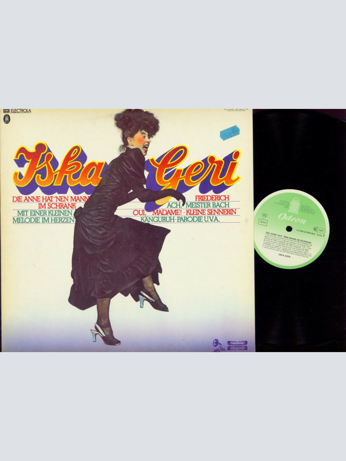 LP--   Iska Geri  Die Anne Hat 'Nen Mann Im Schrank