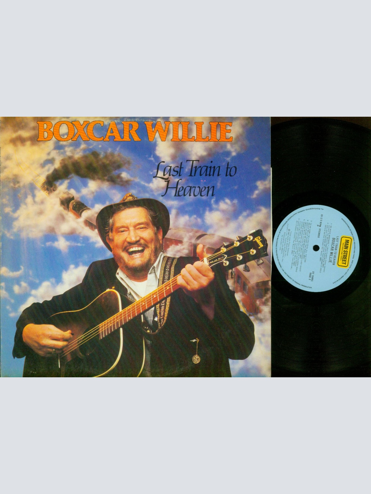 LP--  Boxcar Willie  Last Train To Heaven
