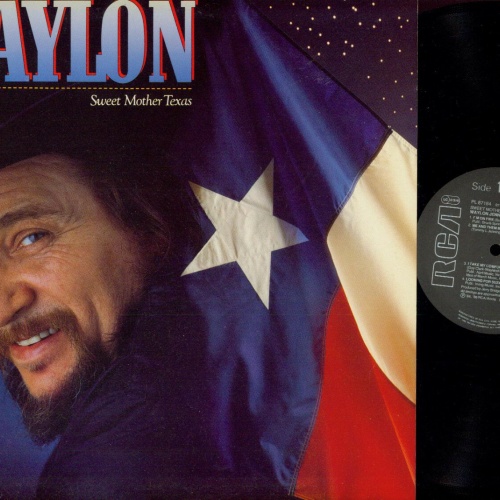 LP--  Waylon Jennings – Sweet Mother Texas