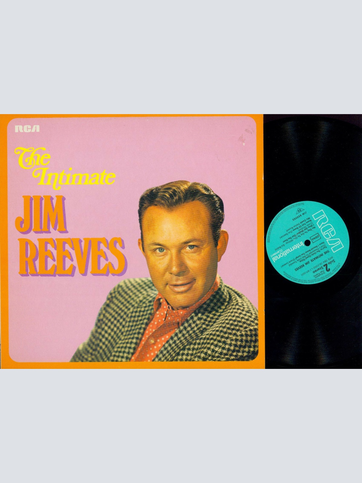 LP--   Jim Reeves – The Intimate Jim Reeves