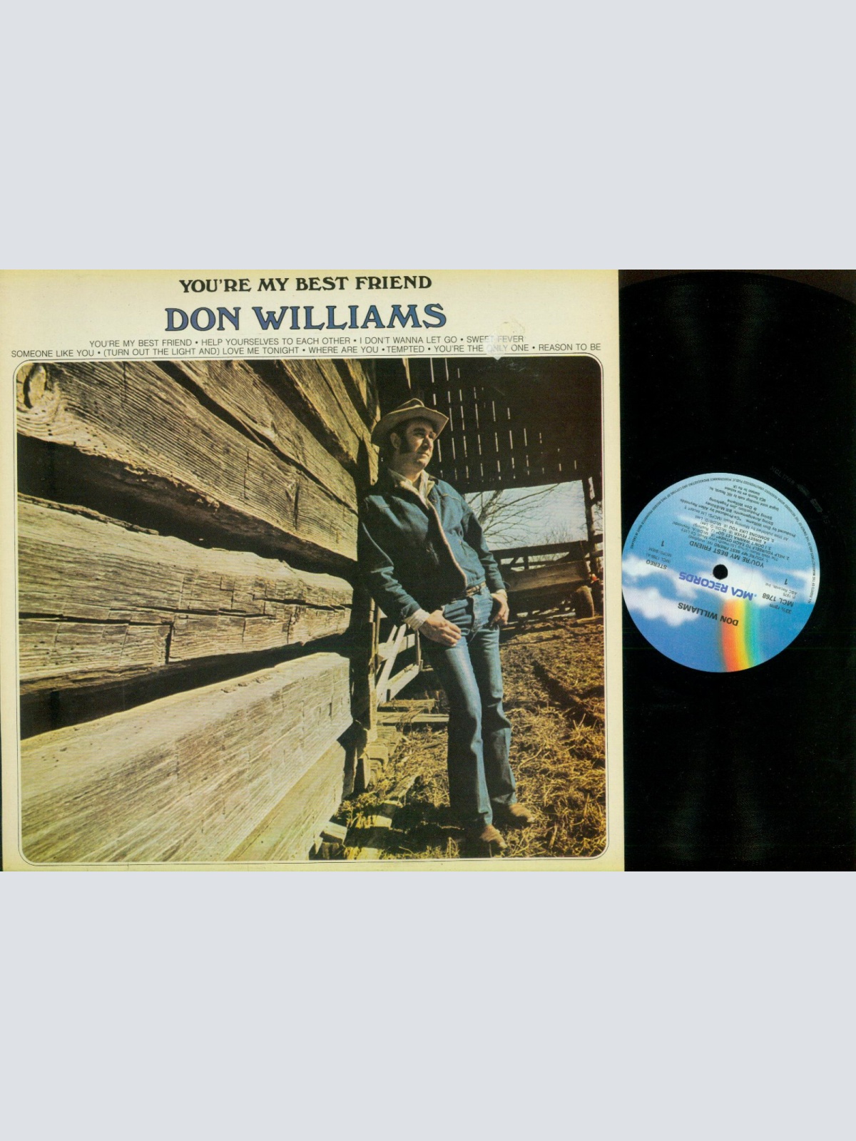 LP-- Don Williams   You're My Best Friend