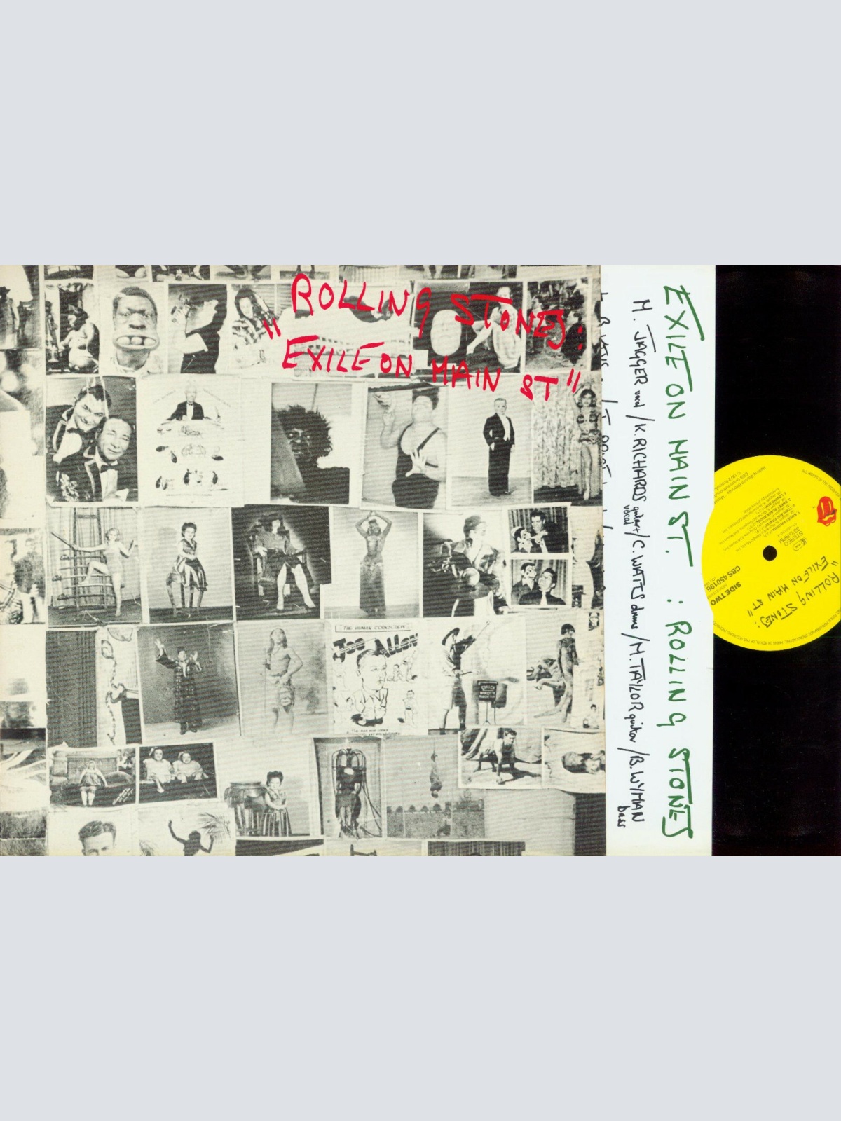 DLP--  The Rolling Stones  Exile On Main // OIS // NL // 4501961