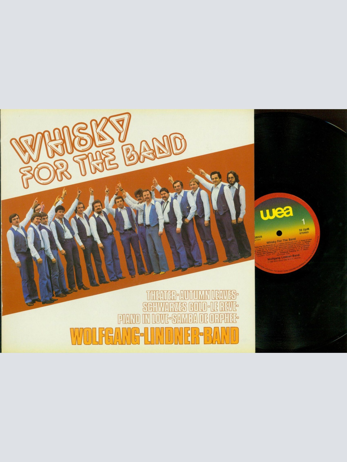 LP--  Wolfgang Lindner Band – Whisky For The Band