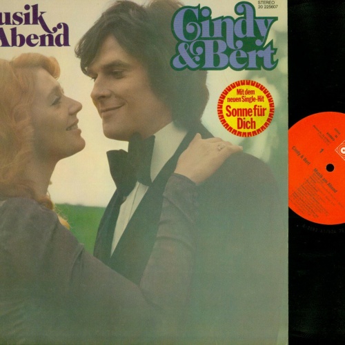 LP--   Cindy & Bert  Musik Am Abend