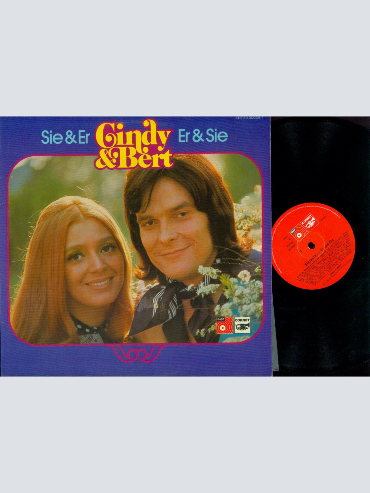LP--   Cindy & Bert – Sie Und Er - Er Und Sie