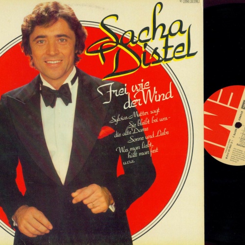 LP--   Sacha Distel – Frei Wie Der Wind