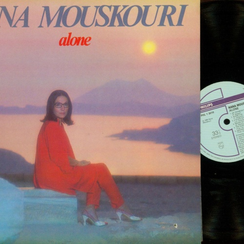 LP--  Nana Mouskouri – Alone / Canada