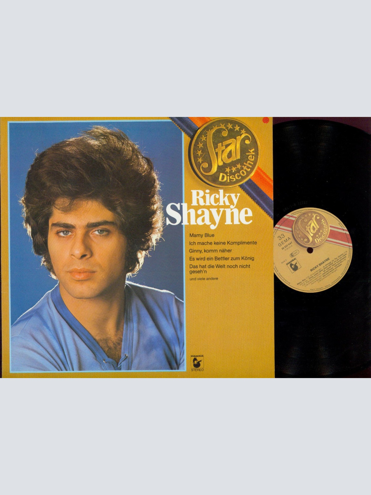 LP--   Ricky Shayne  Star Discothek