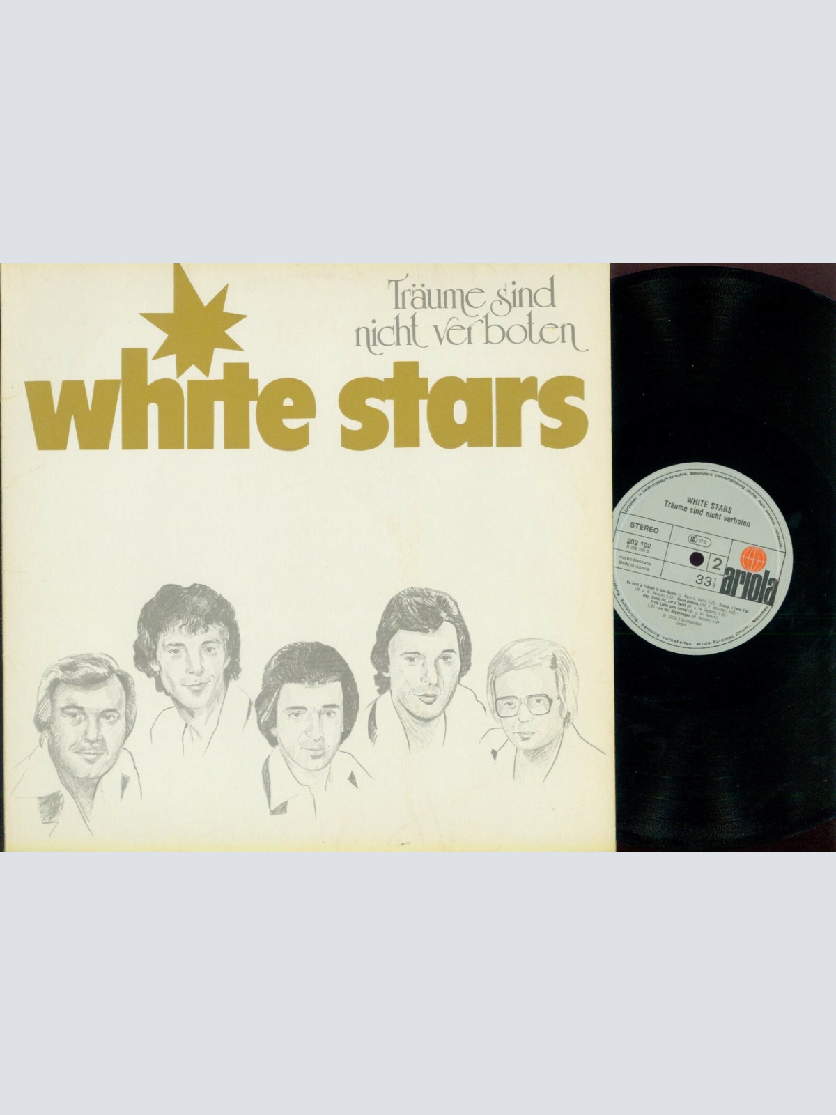 LP--  White Stars  Träume Sind Nicht Verboten