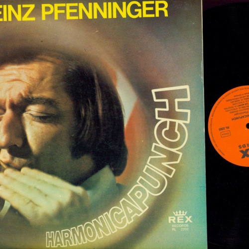 LP--   Heinz Pfenninger  Harmonicapunch