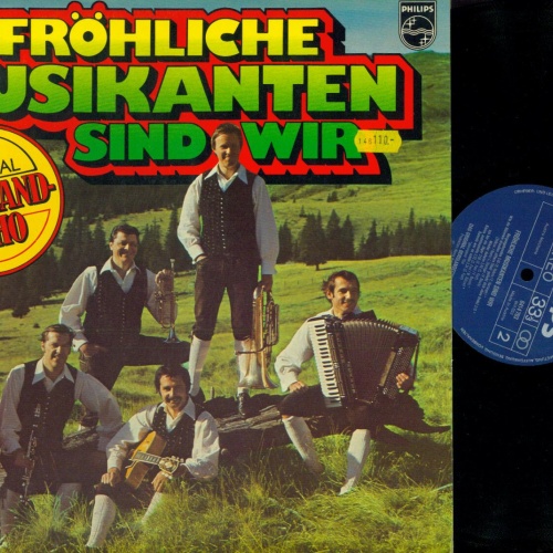 LP-- Das Orig. Bergland-Echo  Fröhliche Musikanten Sind Wir