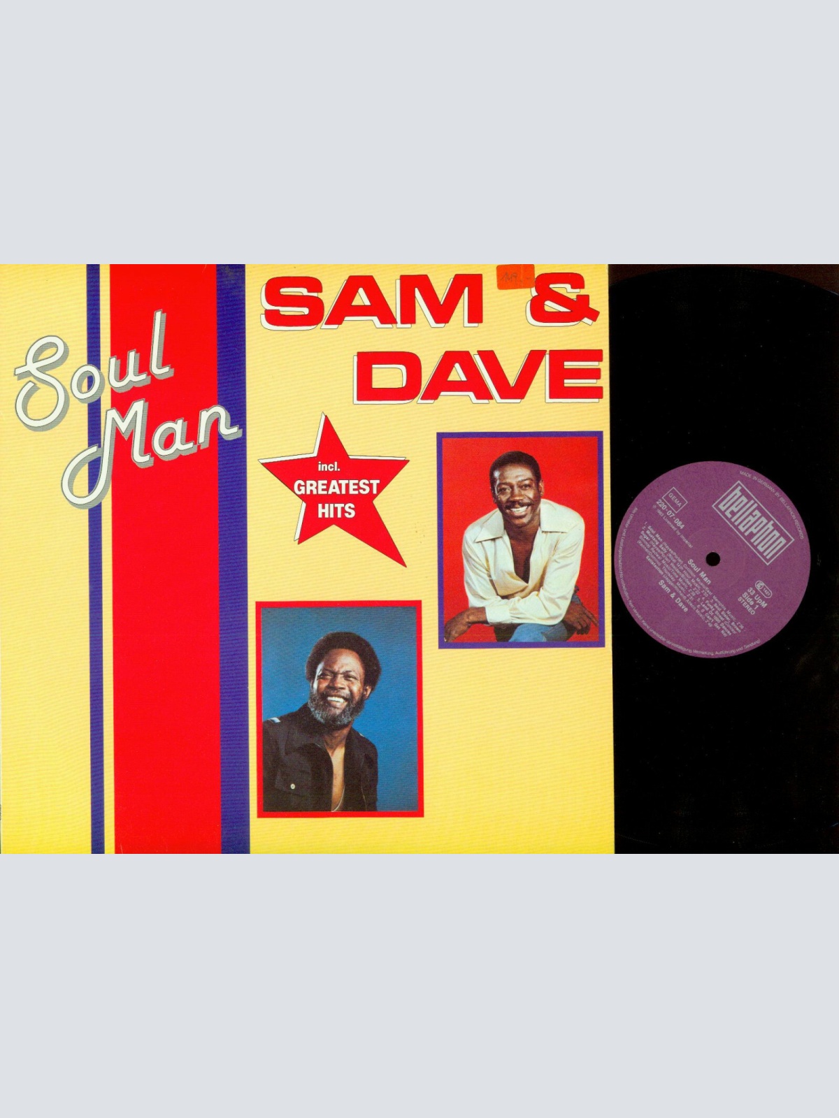LP--  Sam & Dave  Soul Man