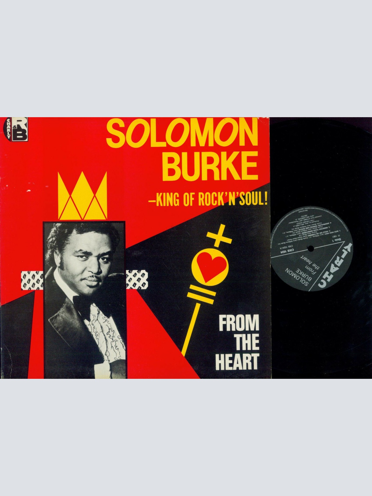 LP--  Solomon Burke  From The Heart