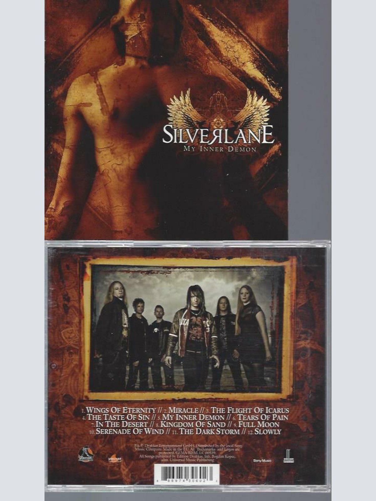 CD-  Silverlane  My Inner Demon   / Used
