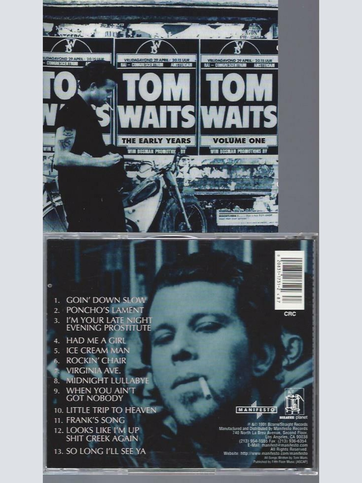 CD-  Tom Waits  The Early Years Volume One  // US