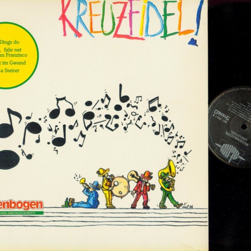 LP-- REGENBOGEN UND DAS ZANGTALER QUINTETT KREUZFIDEL/ VG