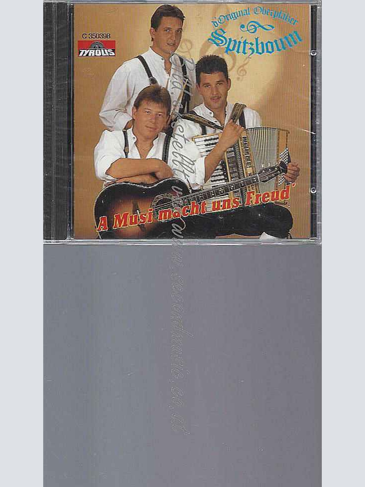 CD--OBERPFÄLZER SPITZBOUM,ORIGINAL | --A MUSI MACHT UNS FREUD'