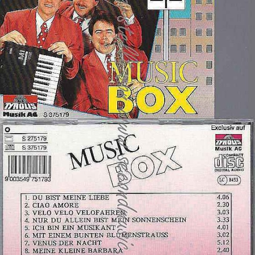 CD--Music Box -- Du bist meine Liebe