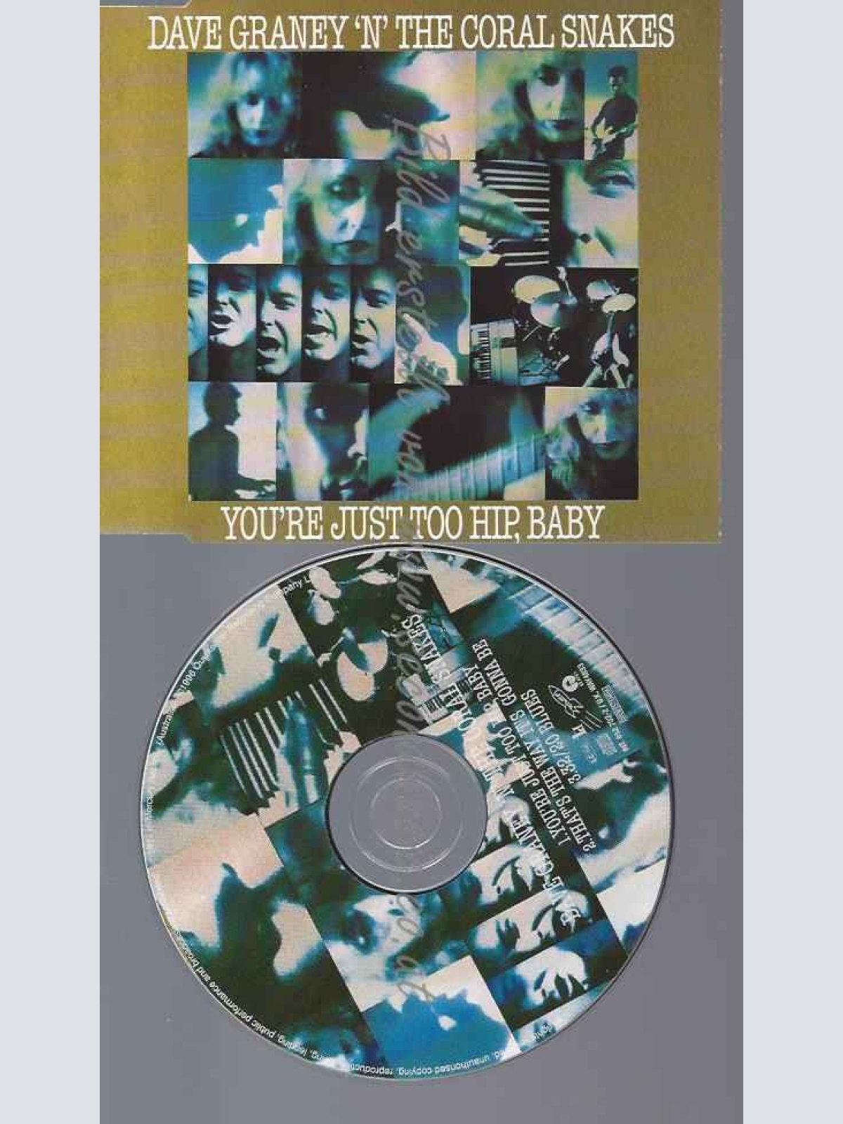 CD--DAVE GRANEY | --YOU'RE JUST TOO HIP, BABY [SINGLE-CD]