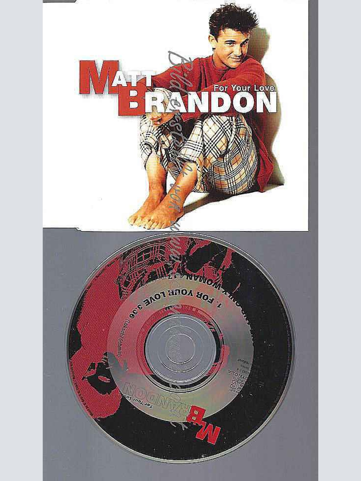 CD--MATT BRANDON--FOR YOUR LOVE