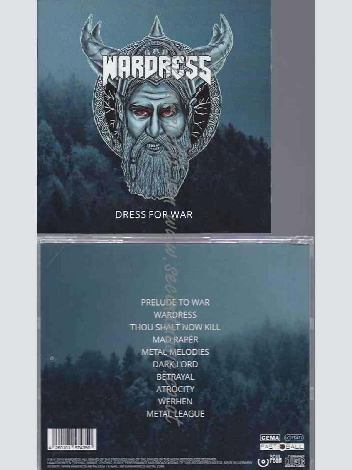 CD-    Wardress  Dress For War