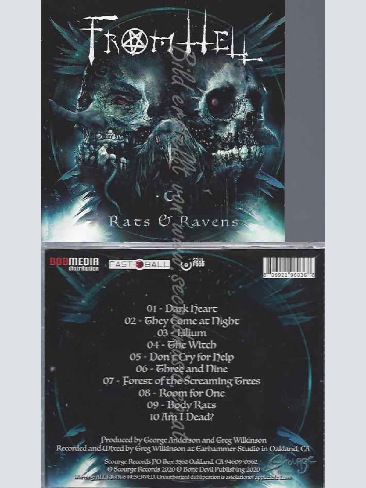 CD-   From Hell   Rats & Ravens