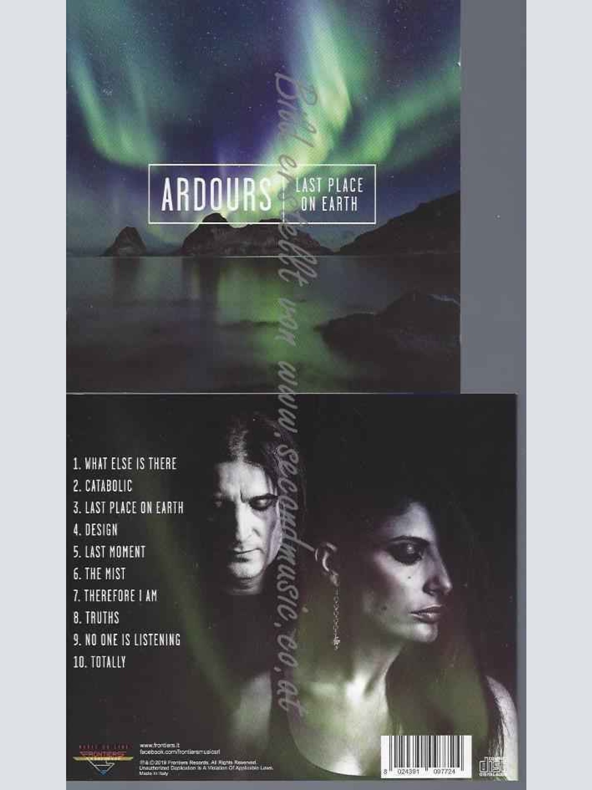 CD-   Ardours – Last Place On Earth