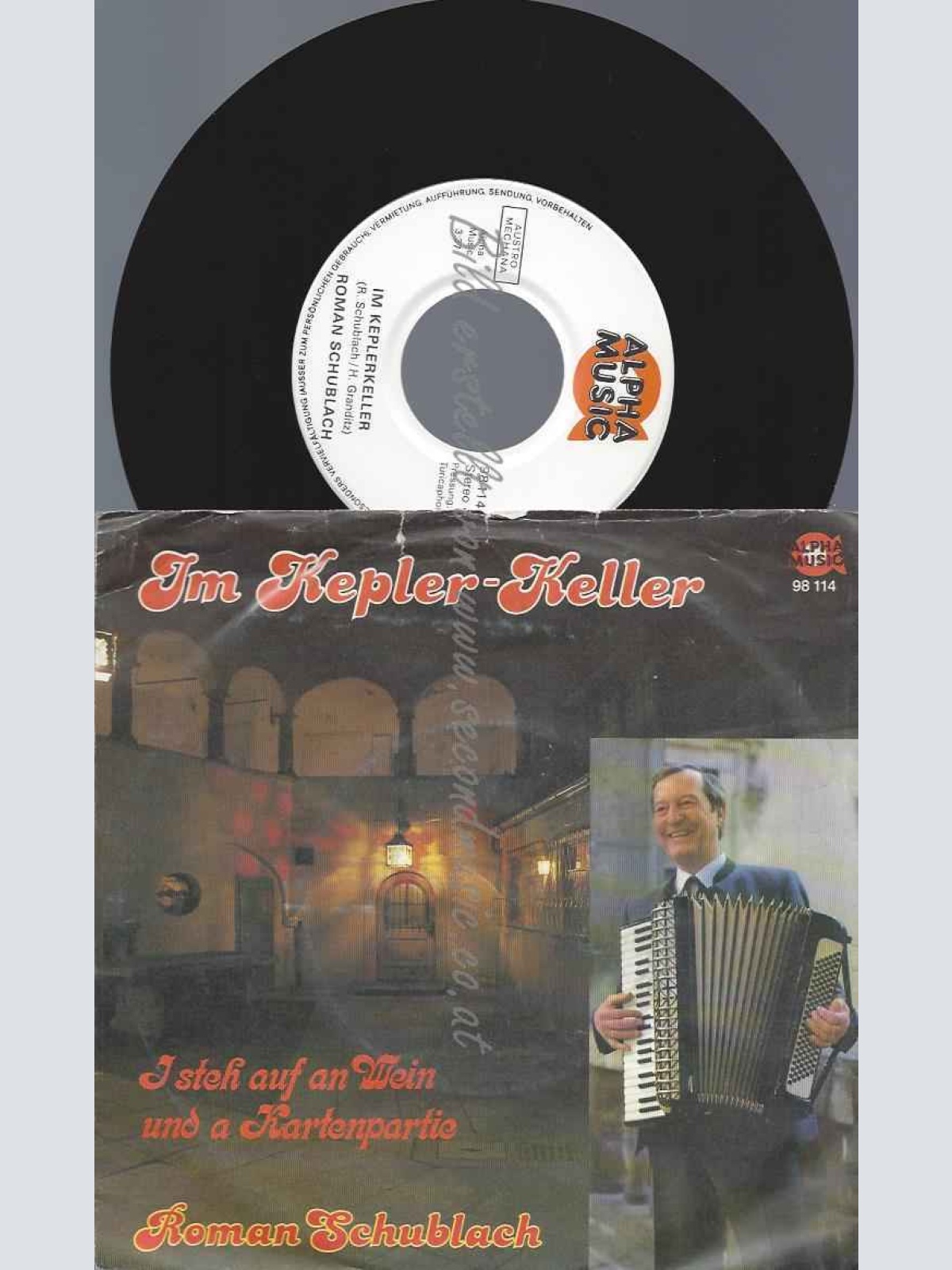 7" Roman Schublach //  Im Kepler Keller