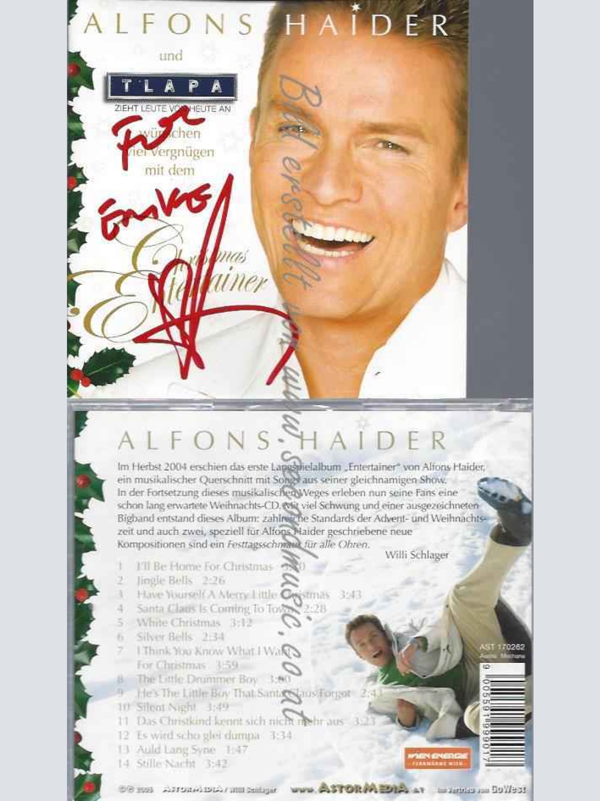 CD-   Alfons Haider Christmas Entertainer // mit Widmung