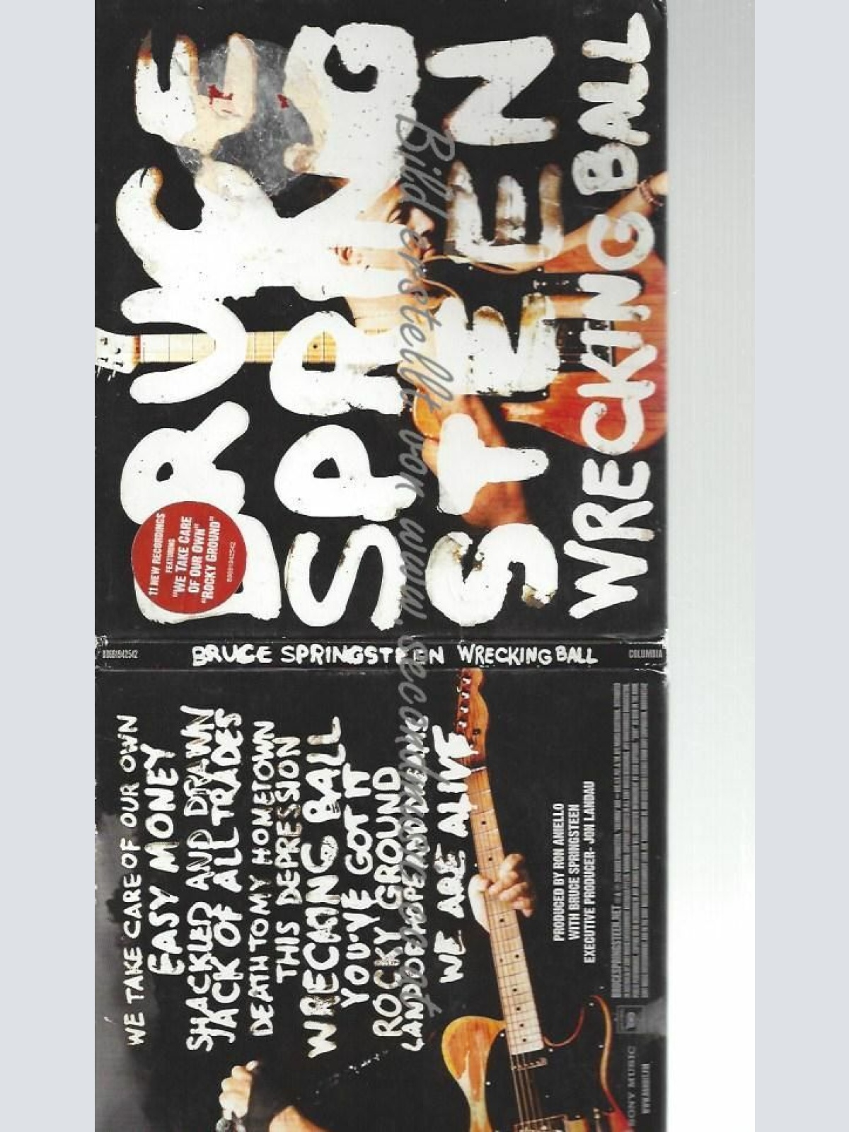 CD--BRUCE SPRINGSTEEN | --WRECKING BALL