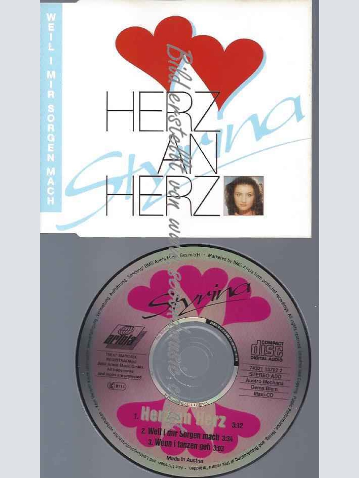 CD-- Styrina Herz an Herz