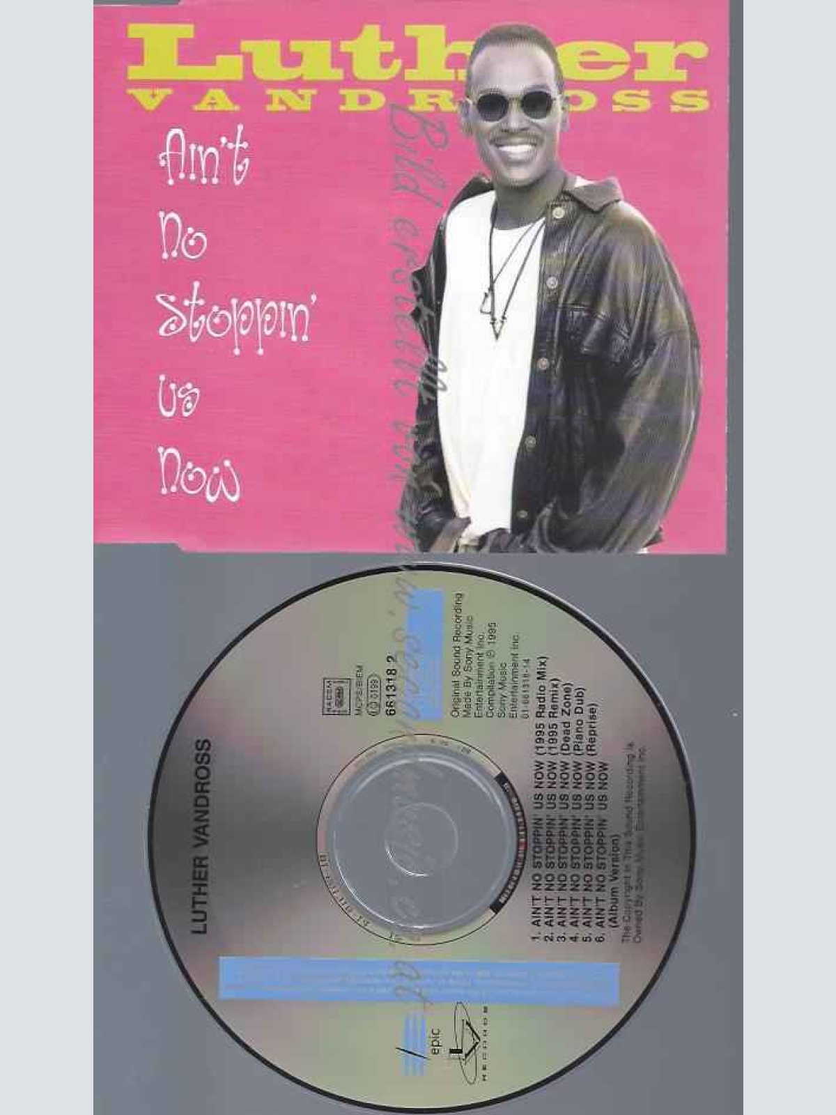 CD--  Luther Vandross  Ain't No Stoppin' Us Now