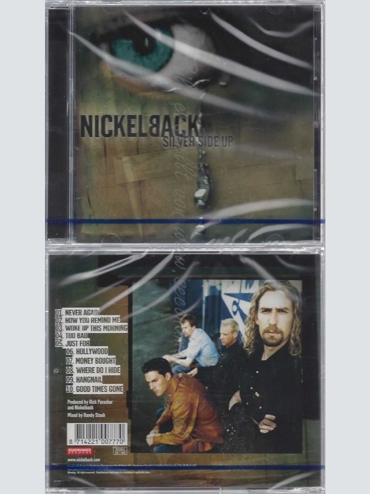 CD--NM-SEALED-NICKELBACK -2007- -- SILVER SIDE UP
