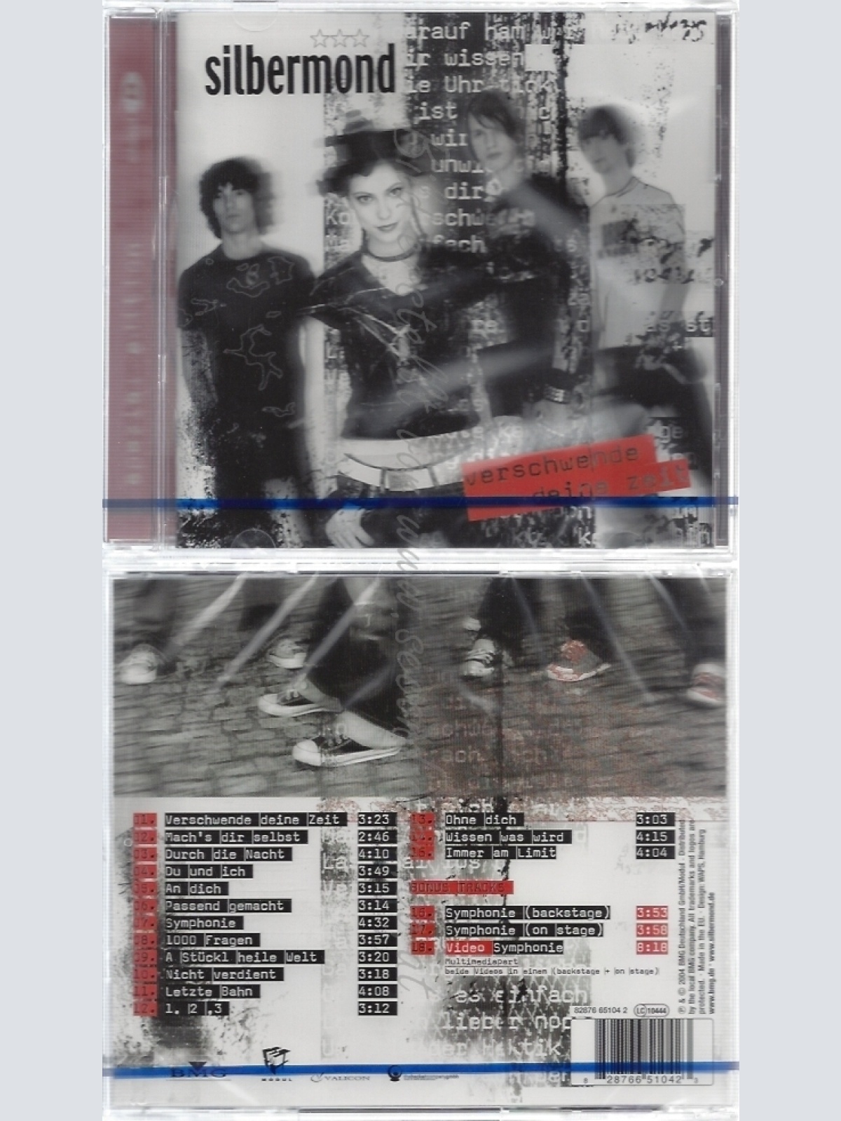 CD--NM-SEALED-SILBERMOND -2004- -- VERSCHWENDE DEINE ZEIT - SPEZIAL EDITION